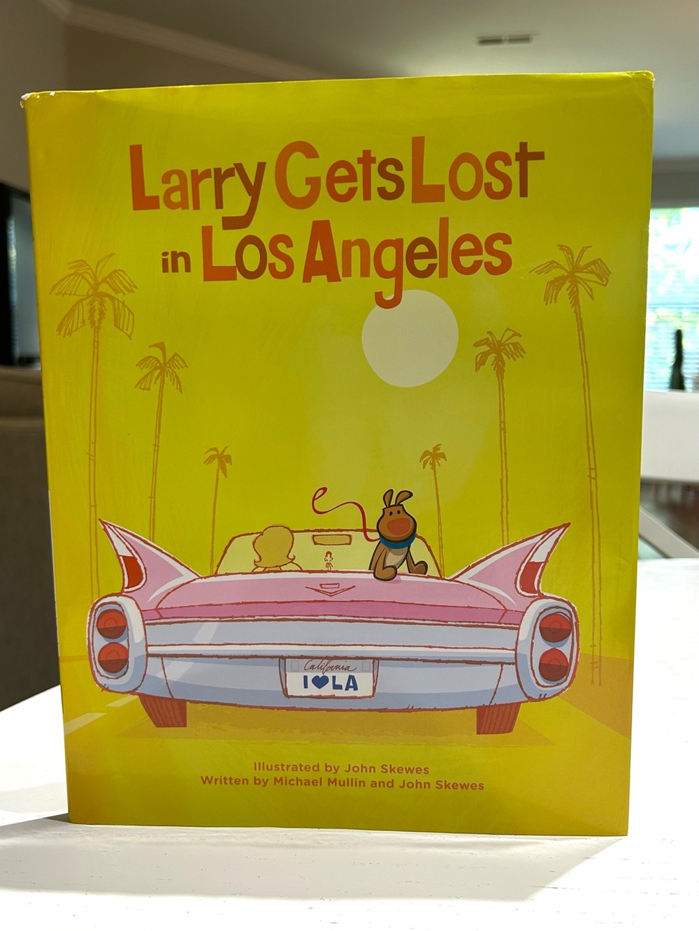 Larry Gets Lost in Los Angeles hardcover children’s book